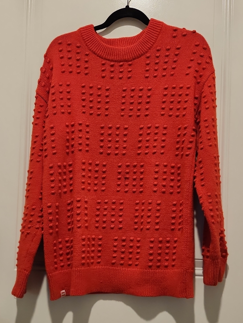 LEGO x Target Orange Textured Knit Sweater - Small